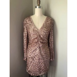Boohoo Brand New Sequins Dress!